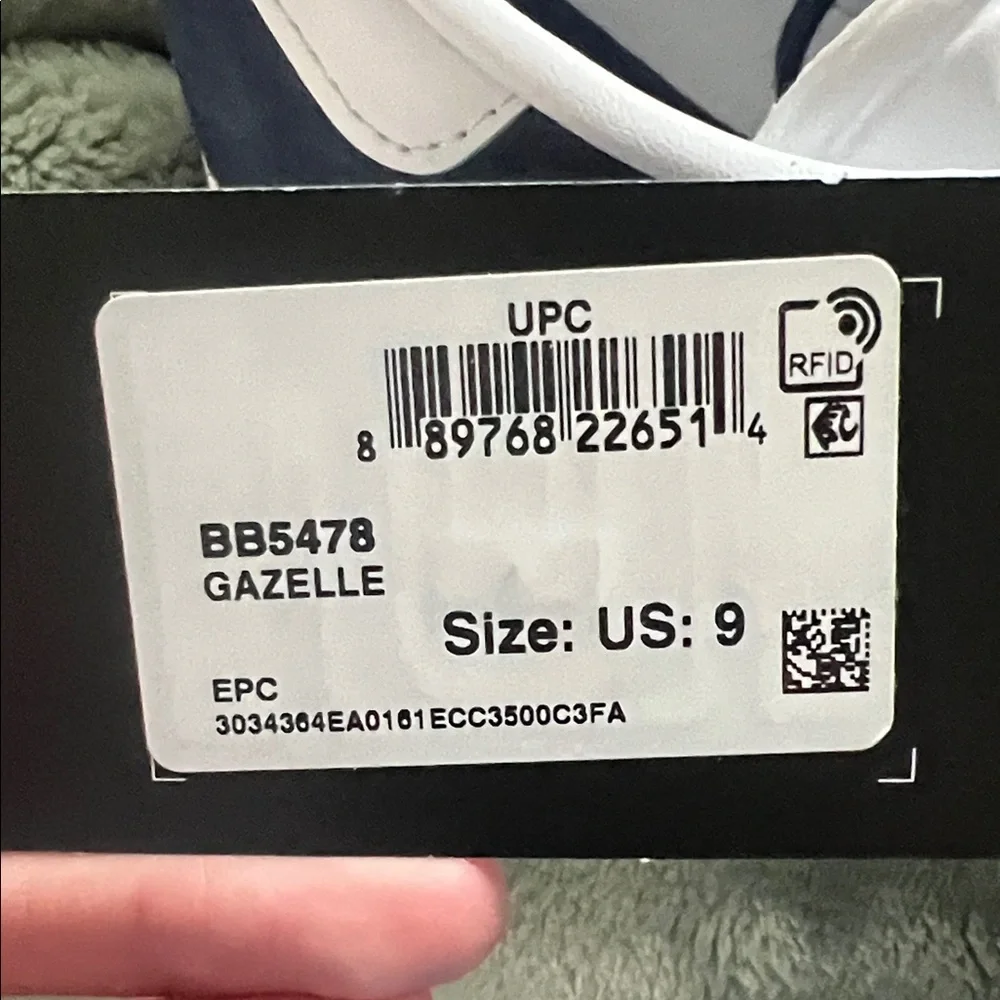 Adidas Gazelle Blue Box - Picture 5 of 5